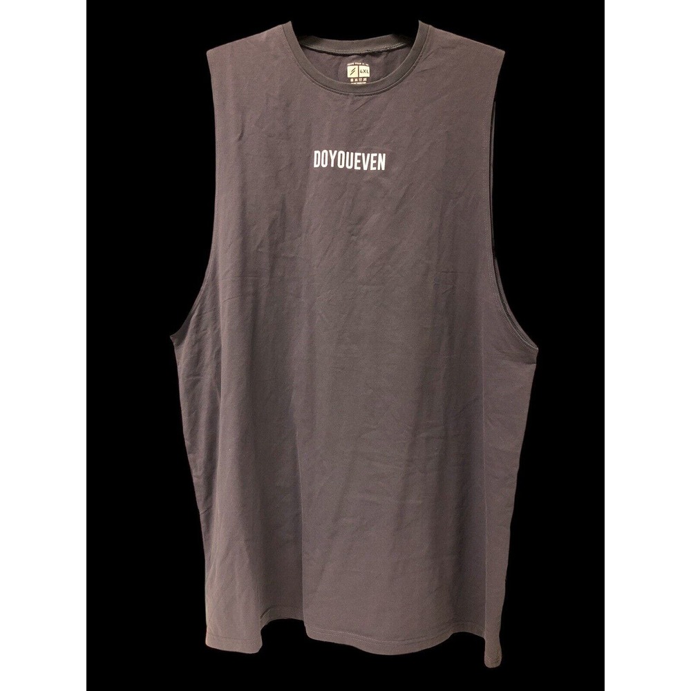 Team Do You Even 4xl Mens Athletic‎ Workout Wear Gym Cutoff Tank Top DoYouEven